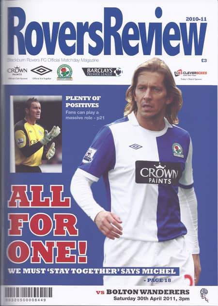 Blackburn Rovers FC v Bolton Wanderers FC